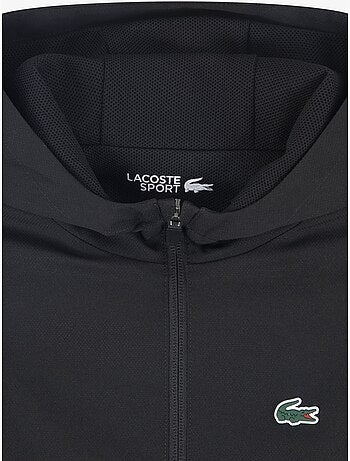 Colete com capuz - lacoste
