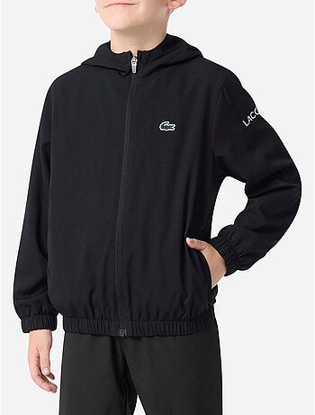 Colete com capuz - lacoste