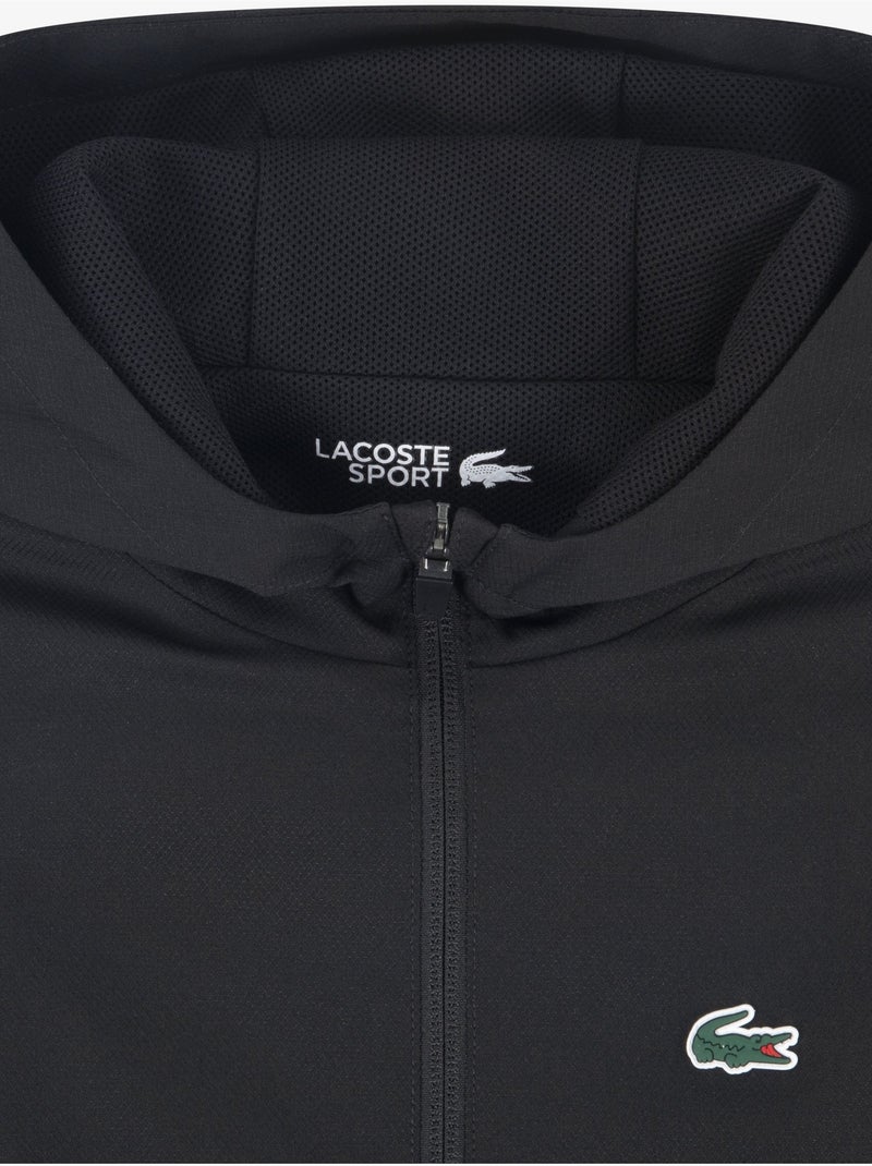 Colete com capuz - lacoste Preto - Kiabi