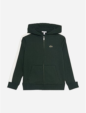 Colete com capuz - lacoste