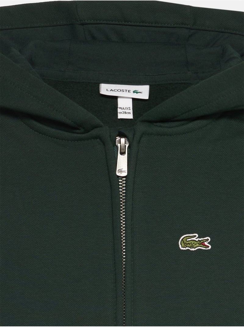 Colete com capuz - lacoste Verde escuro - Kiabi