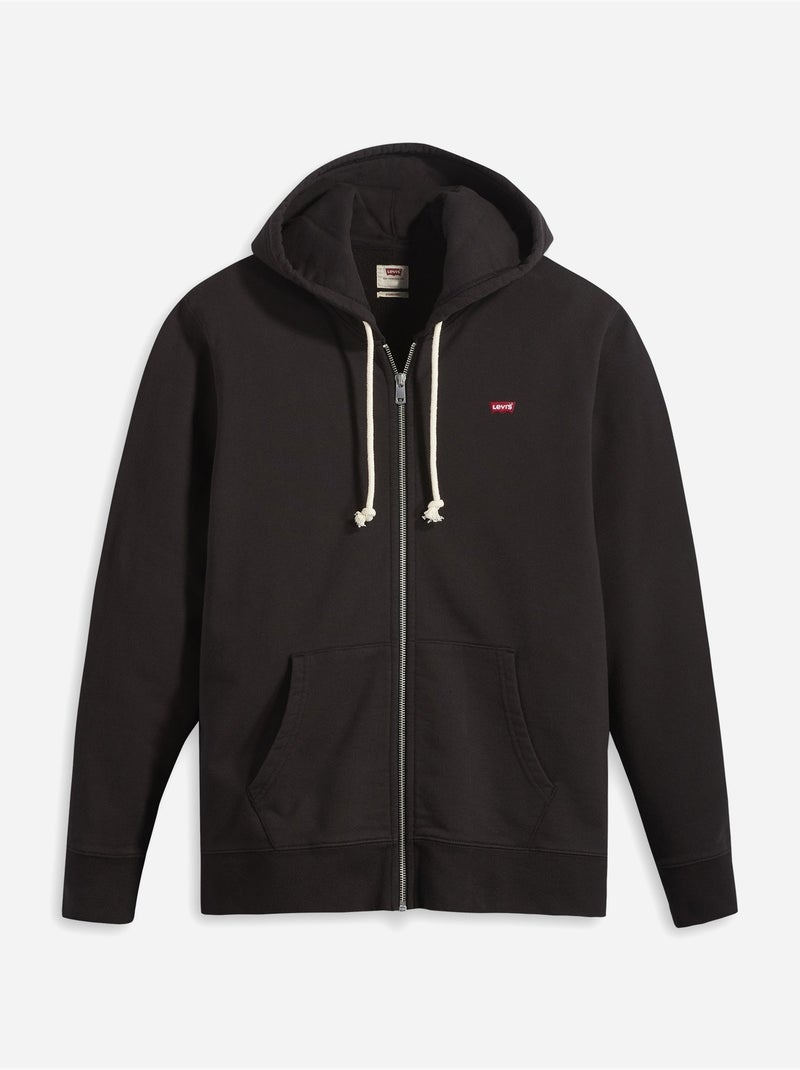 Colete com capuz - levi's Preto - Kiabi