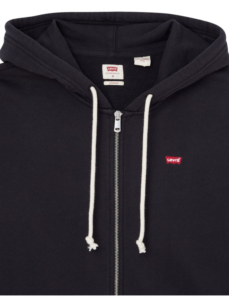 Colete com capuz - levi's Preto - Kiabi