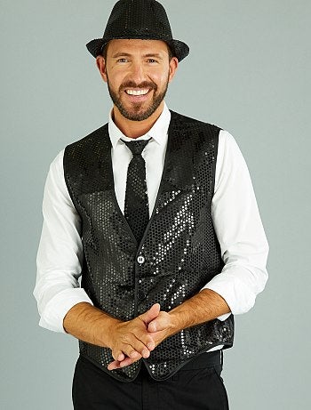 Colete com lantejoulas - Kiabi