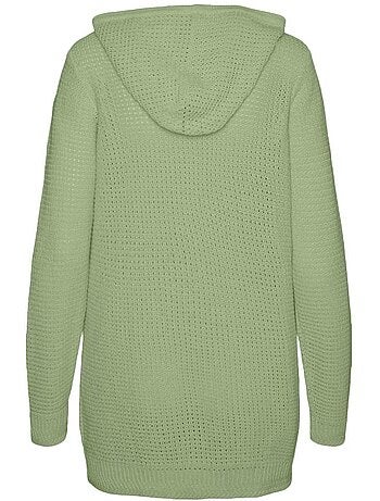 Colete Comprido Verde Skyla Vero Moda para Mulher