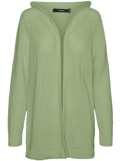 Colete Comprido Verde Skyla Vero Moda para Mulher - Kiabi