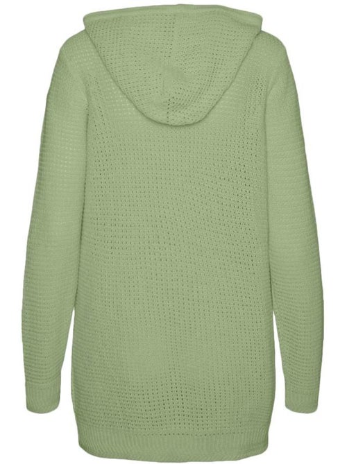 Colete Comprido Verde Skyla Vero Moda para Mulher - Kiabi