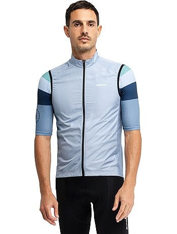 Colete corta-vento de ciclismo para homem