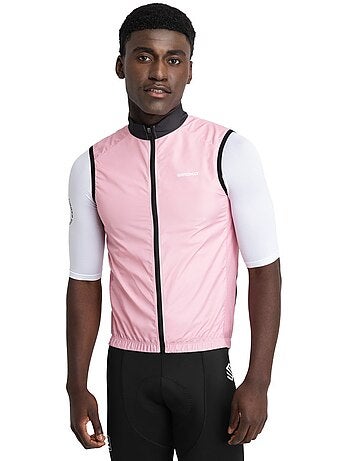 Colete corta-vento de ciclismo para homem