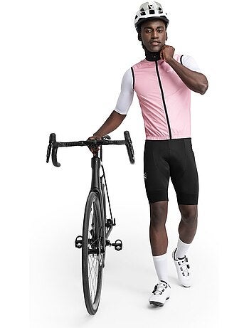 Colete corta-vento de ciclismo para homem
