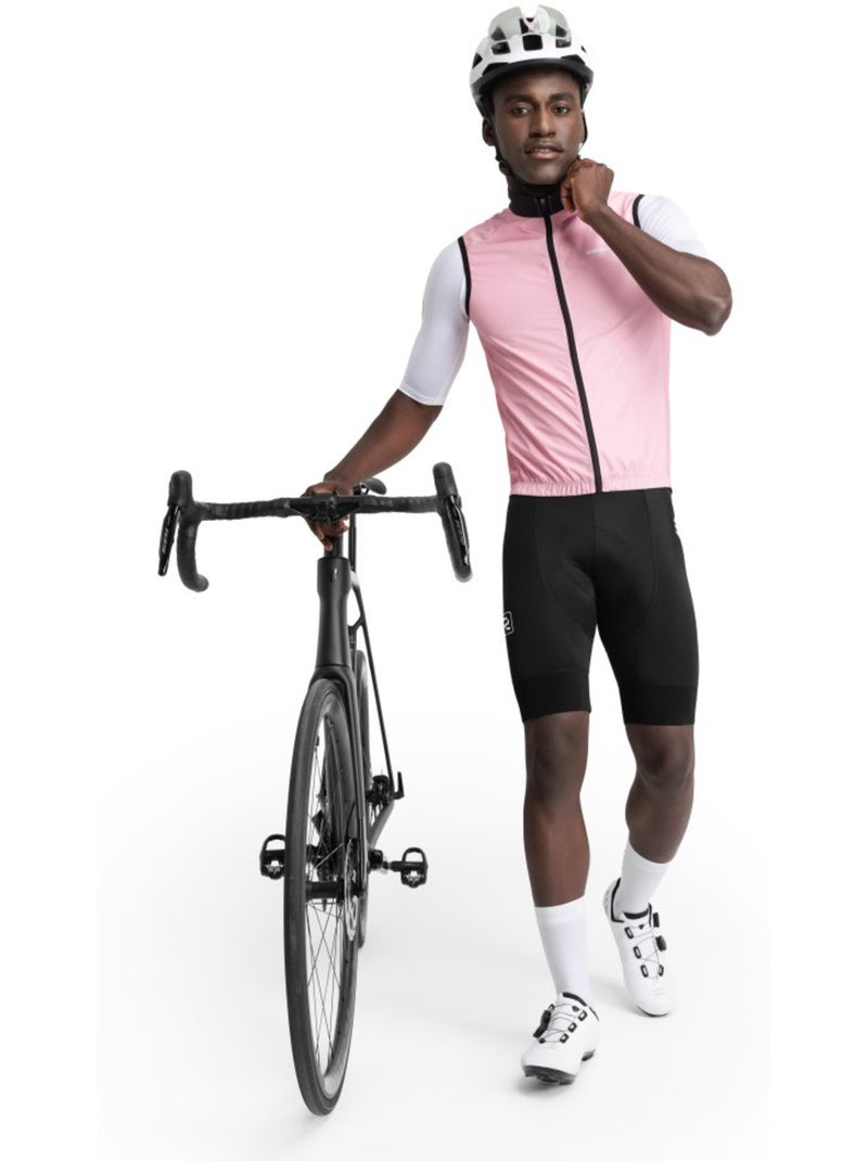 Colete corta-vento de ciclismo para homem Rosa - Kiabi