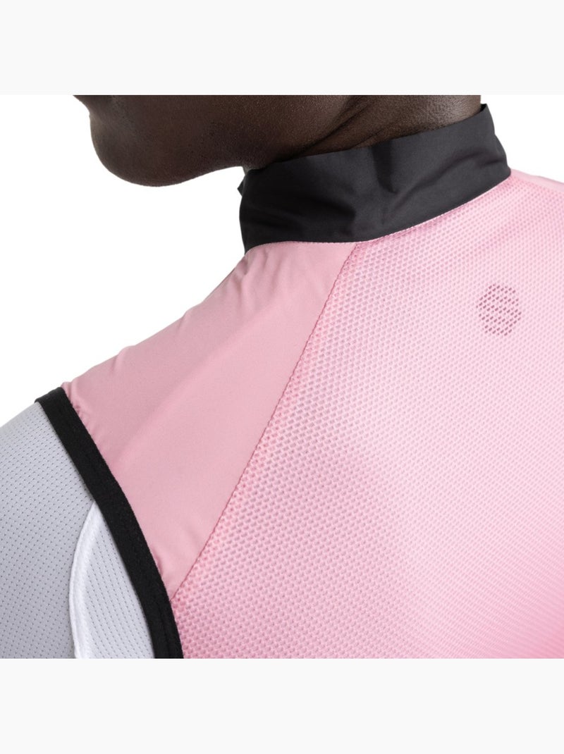 Colete corta-vento de ciclismo para homem Rosa - Kiabi