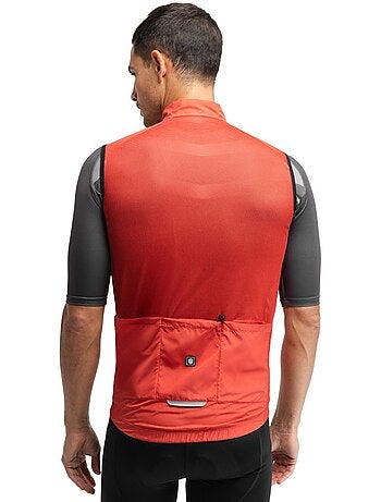 Colete corta-vento de ciclismo para homem