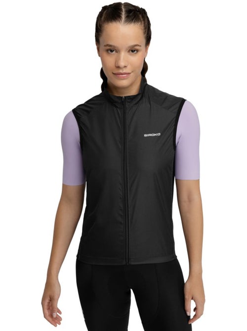 Colete corta-vento de ciclismo para mulher - Kiabi