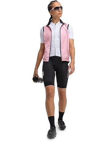 Colete corta-vento de ciclismo para mulher