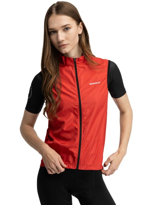 Colete corta-vento de ciclismo para mulher - Kiabi Colete corta-vento de ciclismo para mulher - Kiabi