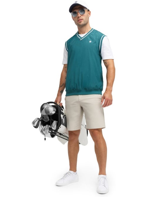 Colete corta-vento de golfe para homem - Kiabi