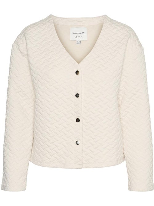 Colete Creme Vero Moda Vinnie para Mulher - Kiabi