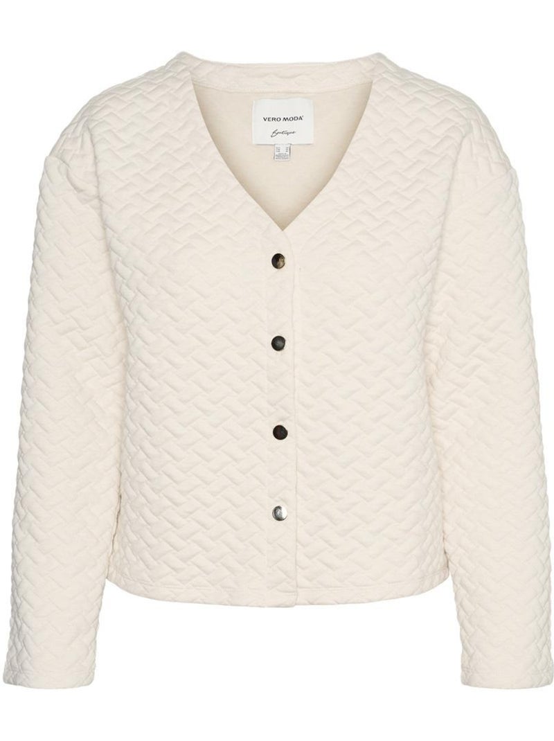 Colete Creme Vero Moda Vinnie para Mulher Ecru - Kiabi
