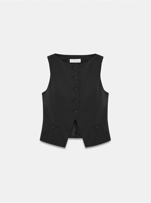 Colete crop ajustado dilvin - Kiabi Colete crop ajustado dilvin - Kiabi