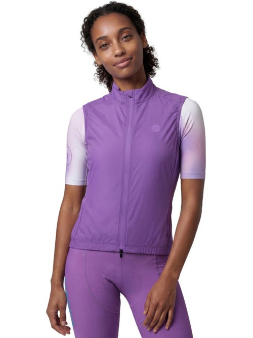 Colete de ciclismo corta-vento ultraleve mulher - Kiabi