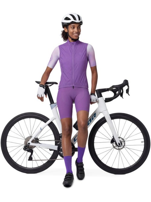 Colete de ciclismo corta-vento ultraleve mulher - Kiabi