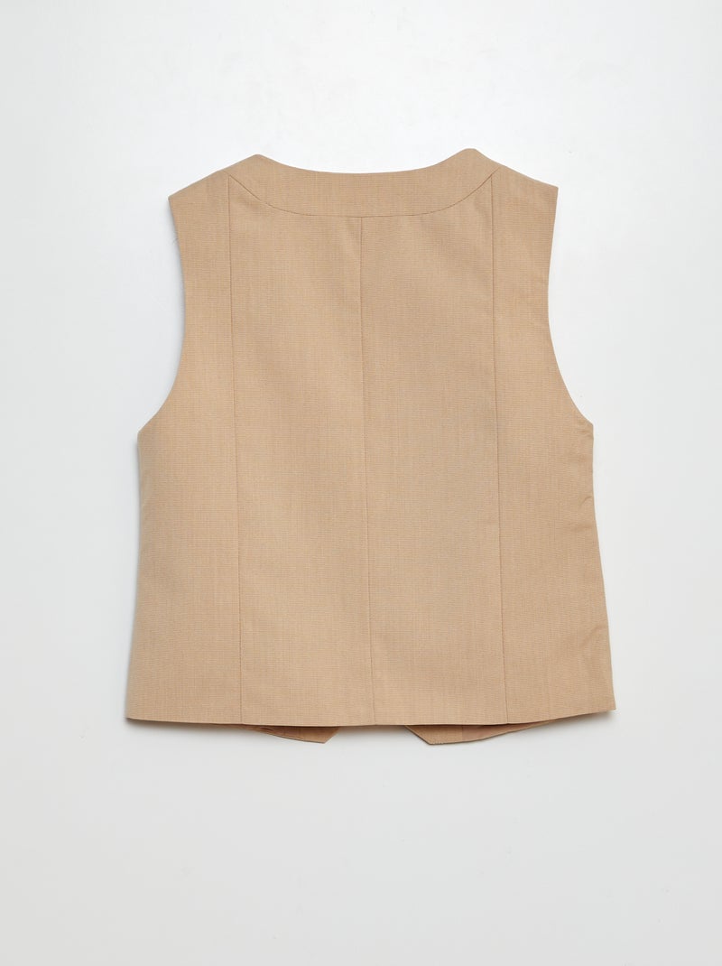 Colete de fato BEGE - Kiabi