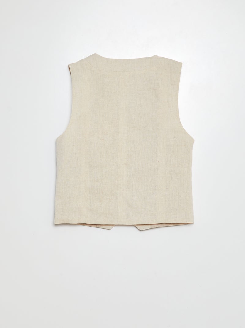 Colete de fato BEGE - Kiabi