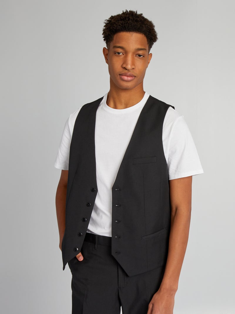 Colete de fato (+ de 1,90 m) Preto - Kiabi