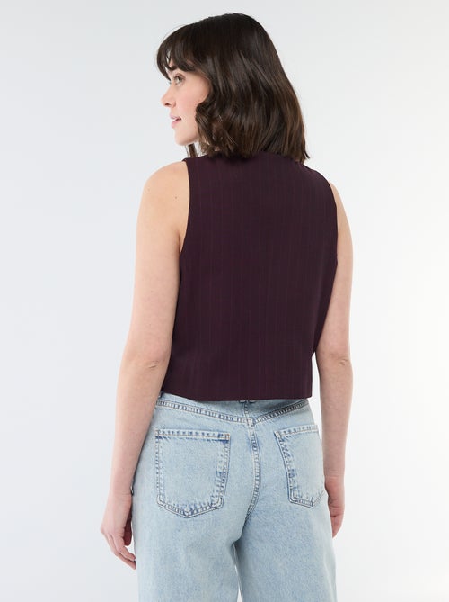 Colete de fato sem mangas - Kiabi