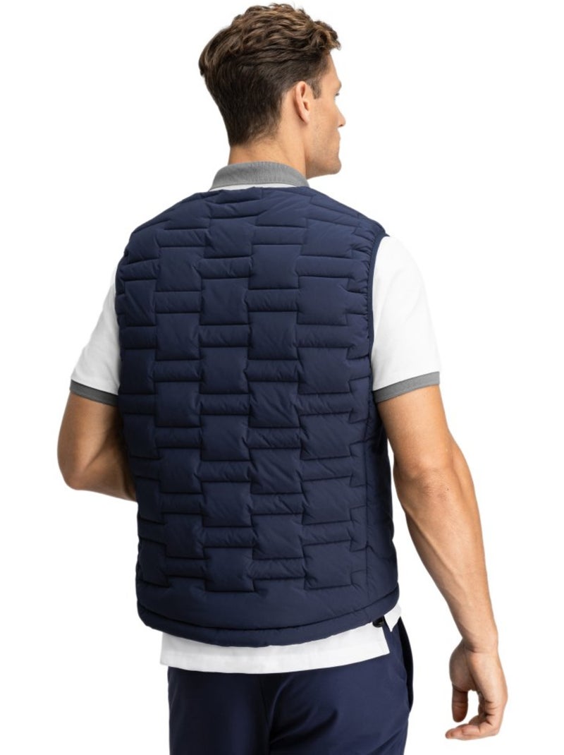 Colete de golfe com isolamento térmico para homem Azul-marinho - Kiabi
