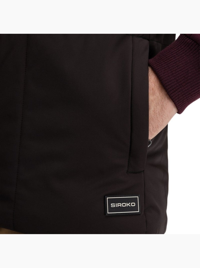 Colete de golfe com isolamento térmico para homem Castanho - Kiabi