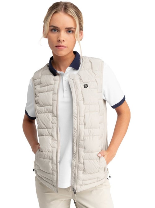 Colete de golfe com isolamento térmico para mulher - Kiabi