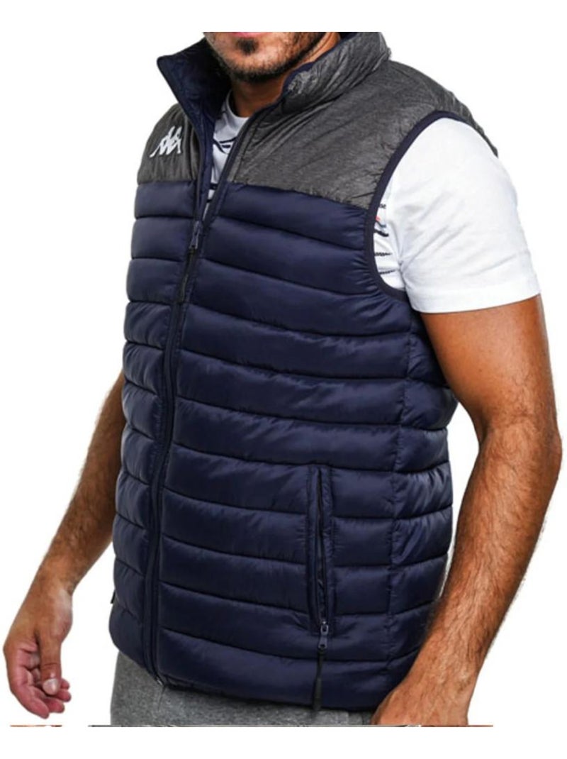 Colete de homem kappa dattilo azul-marinho/cinzento Azul-marinho - Kiabi