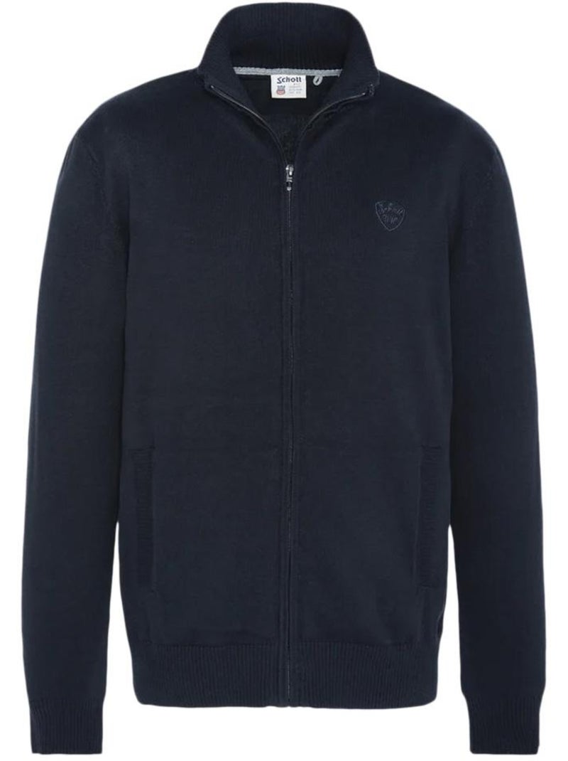 Colete de Homem Schott PLB120 Azul-Marinho com Fecho Azul-marinho - Kiabi