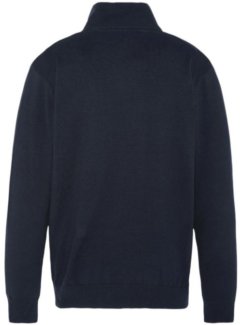 Colete de homem schott plb120 azul-marinho com fecho - Kiabi