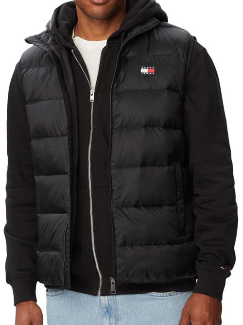 Colete de homem tommy hilfiger preto acolchoado packable - Kiabi