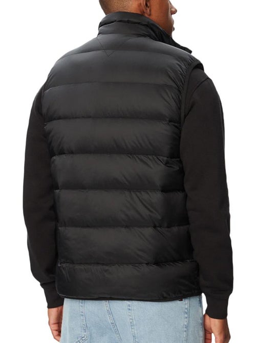 Colete de homem tommy hilfiger preto acolchoado packable - Kiabi