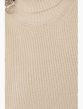 Colete de malha de gola alta relaxed fit hiccup