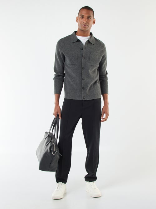 Colete de malha fina - Kiabi