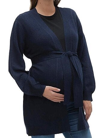 Colete de Malha para Mulher Mamalicious Mélannie Azul-Marinho