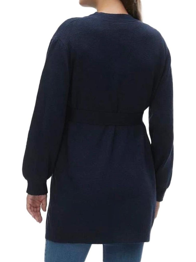 Colete de Malha para Mulher Mamalicious Mélannie Azul-Marinho Azul-marinho - Kiabi