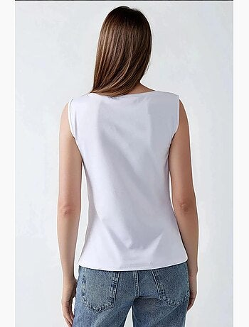 Colete de malha slim fit com decote redondo hiccup