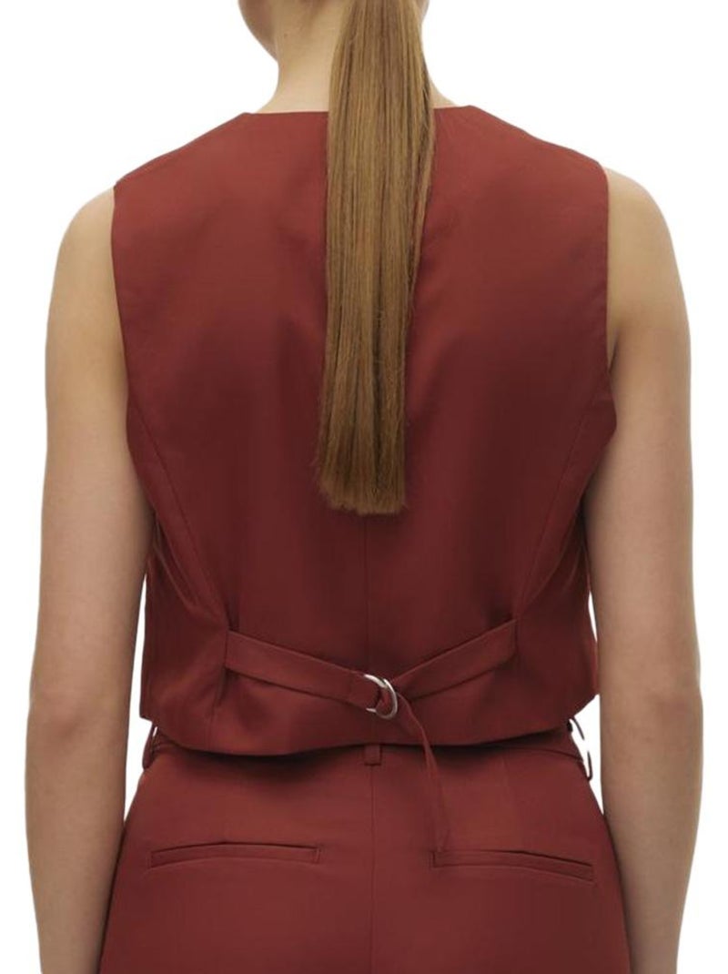Colete de Mulher Terracota Vero Moda Tara Castanho-tabaco - Kiabi