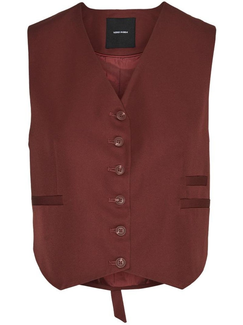 Colete de Mulher Terracota Vero Moda Tara Castanho-tabaco - Kiabi