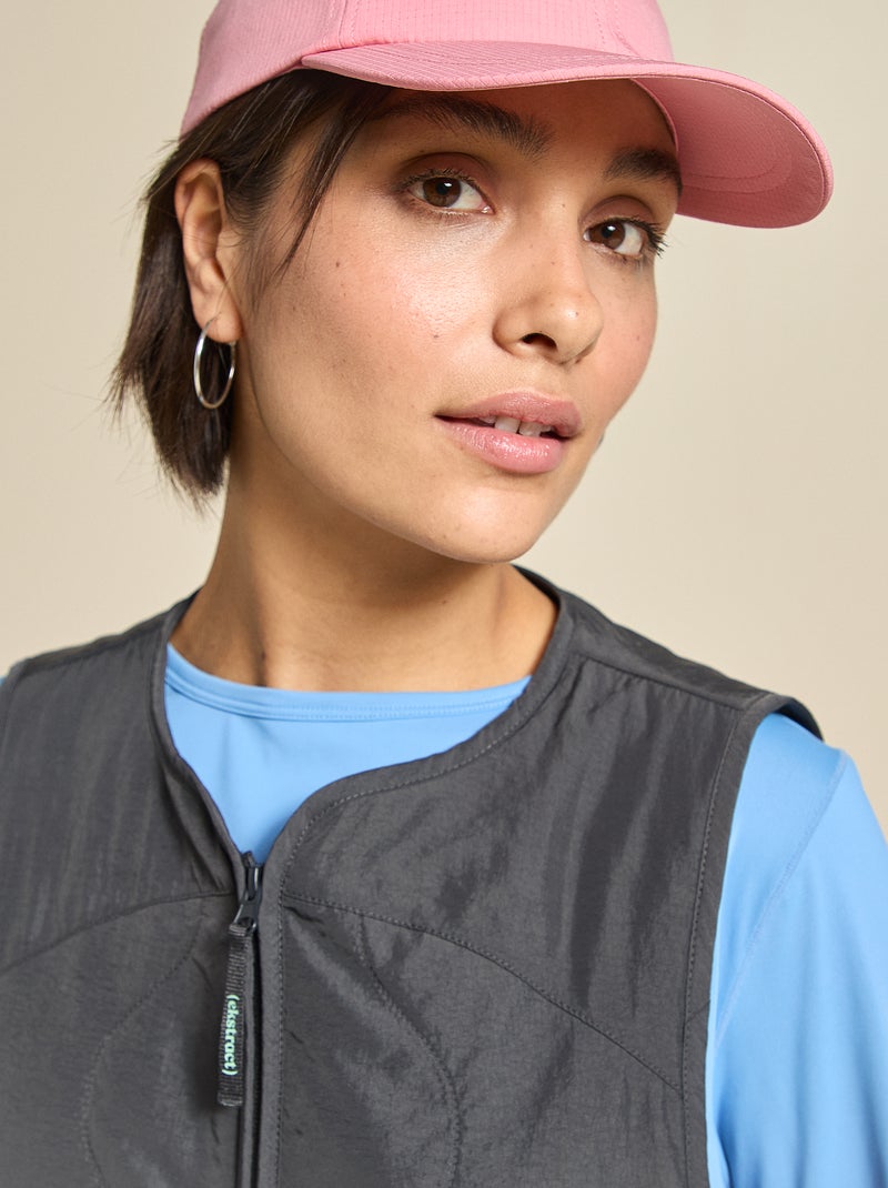Colete desportivo sem mangas - (ekstract) Preto - Kiabi