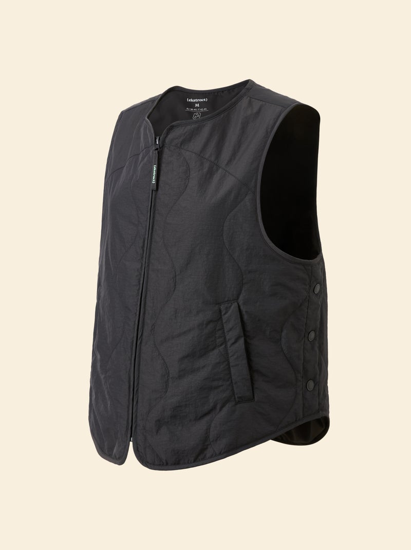 Colete desportivo sem mangas - (ekstract) Preto - Kiabi