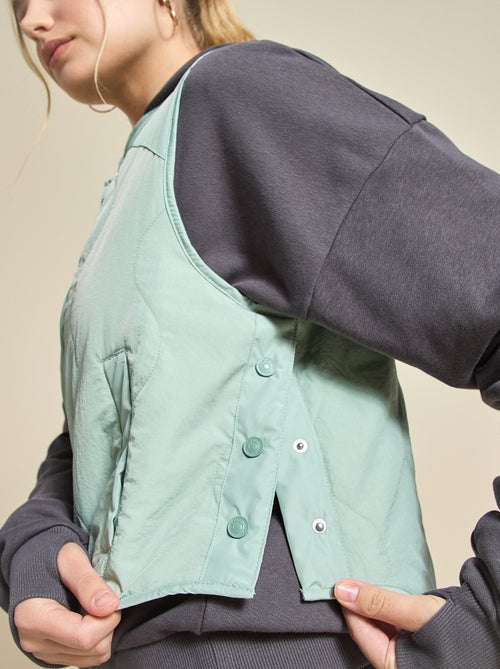 Colete desportivo sem mangas - (ekstract) - Kiabi