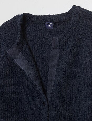 Colete em malha canelada - coleção fácil de vestir