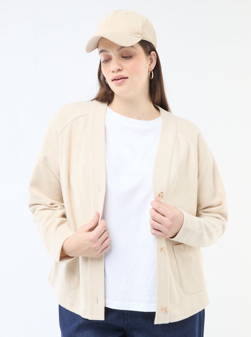 Colete em malha macia - Kiabi